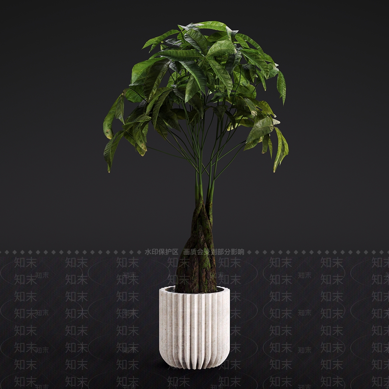 盆栽3D模型下载【ID:1179388050】