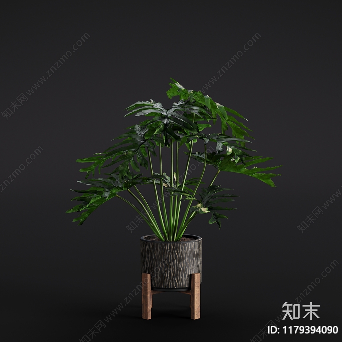 盆栽3D模型下载【ID:1179394090】