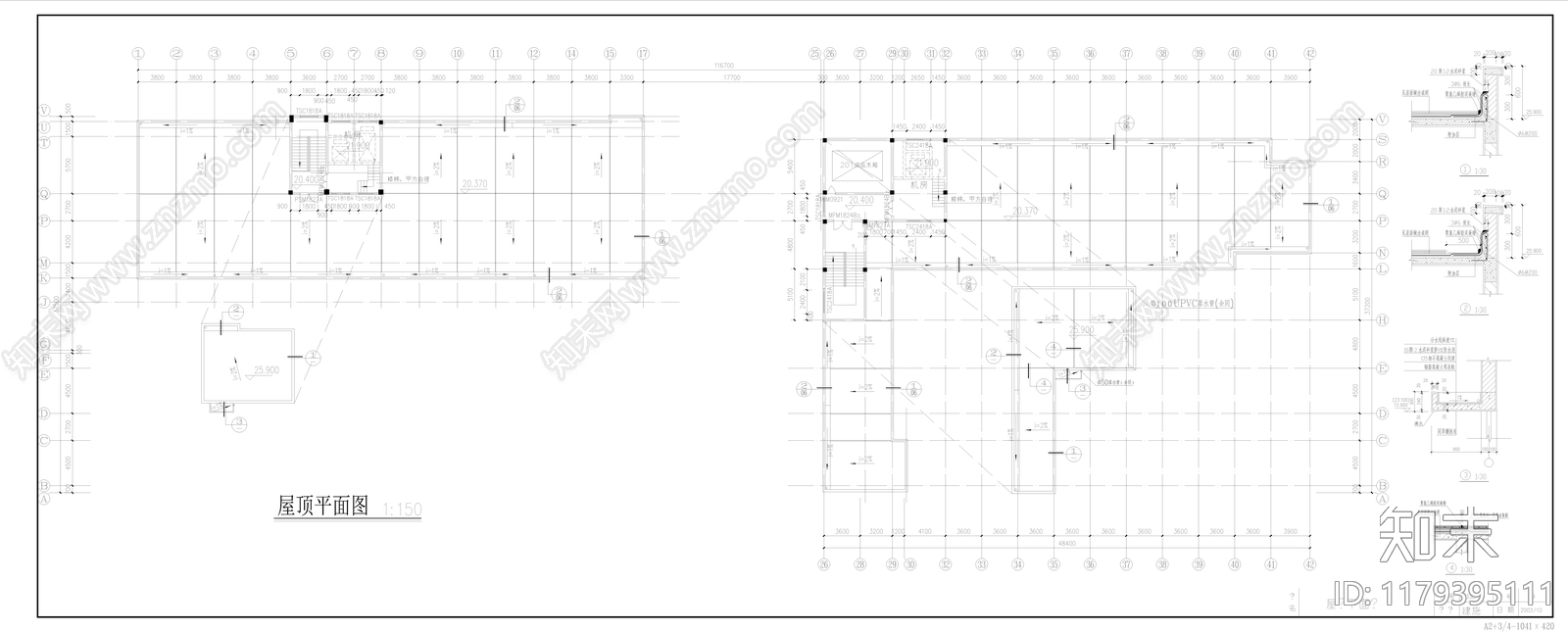 医院建筑施工图下载【ID:1179395111】