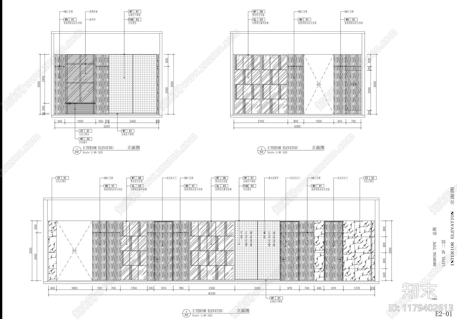 中式中餐厅cad施工图下载【ID:1179402613】