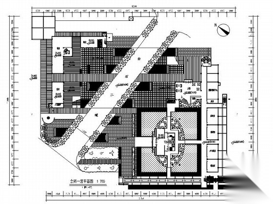 [深圳]某红树湾二层现代型会所建筑方案图cad施工图下载【ID:167061121】