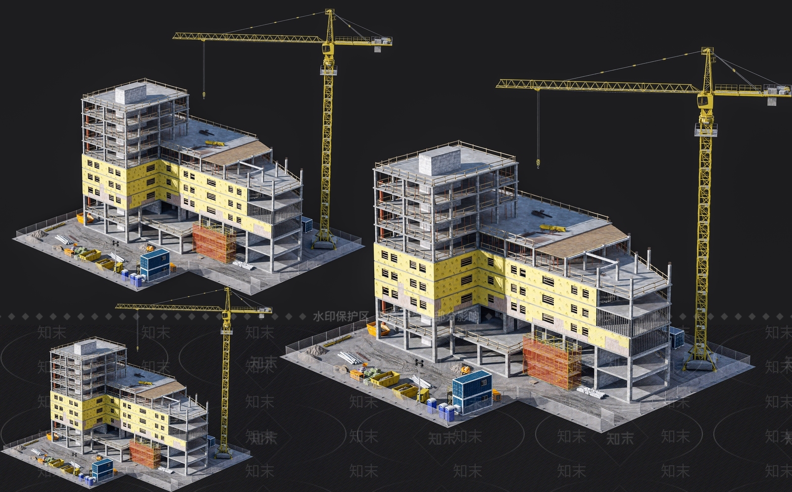 现代其他公共建筑3D模型下载【ID:1179414801】
