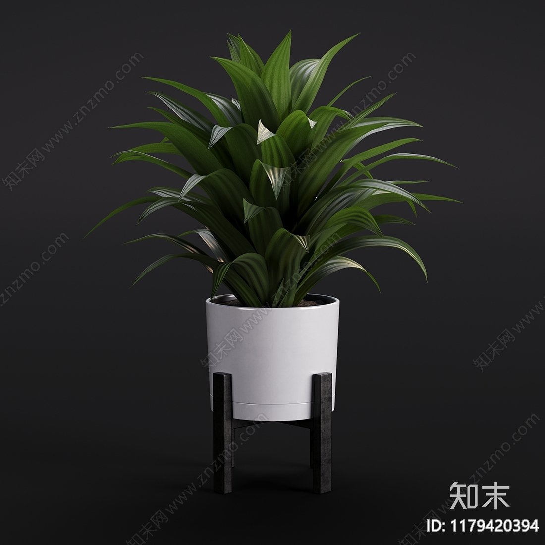 盆栽3D模型下载【ID:1179420394】