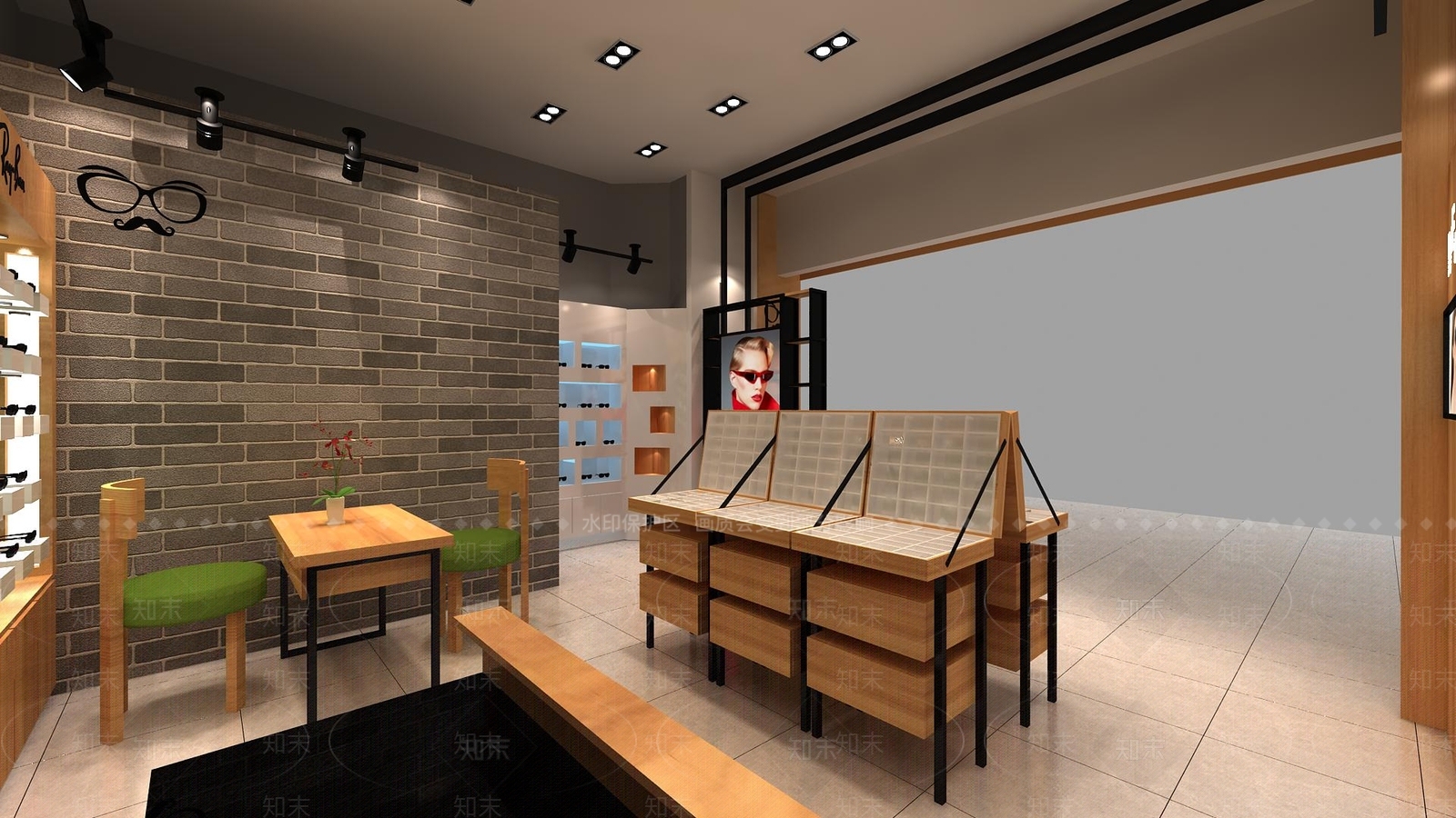 现代商场3D模型下载【ID:1179422497】