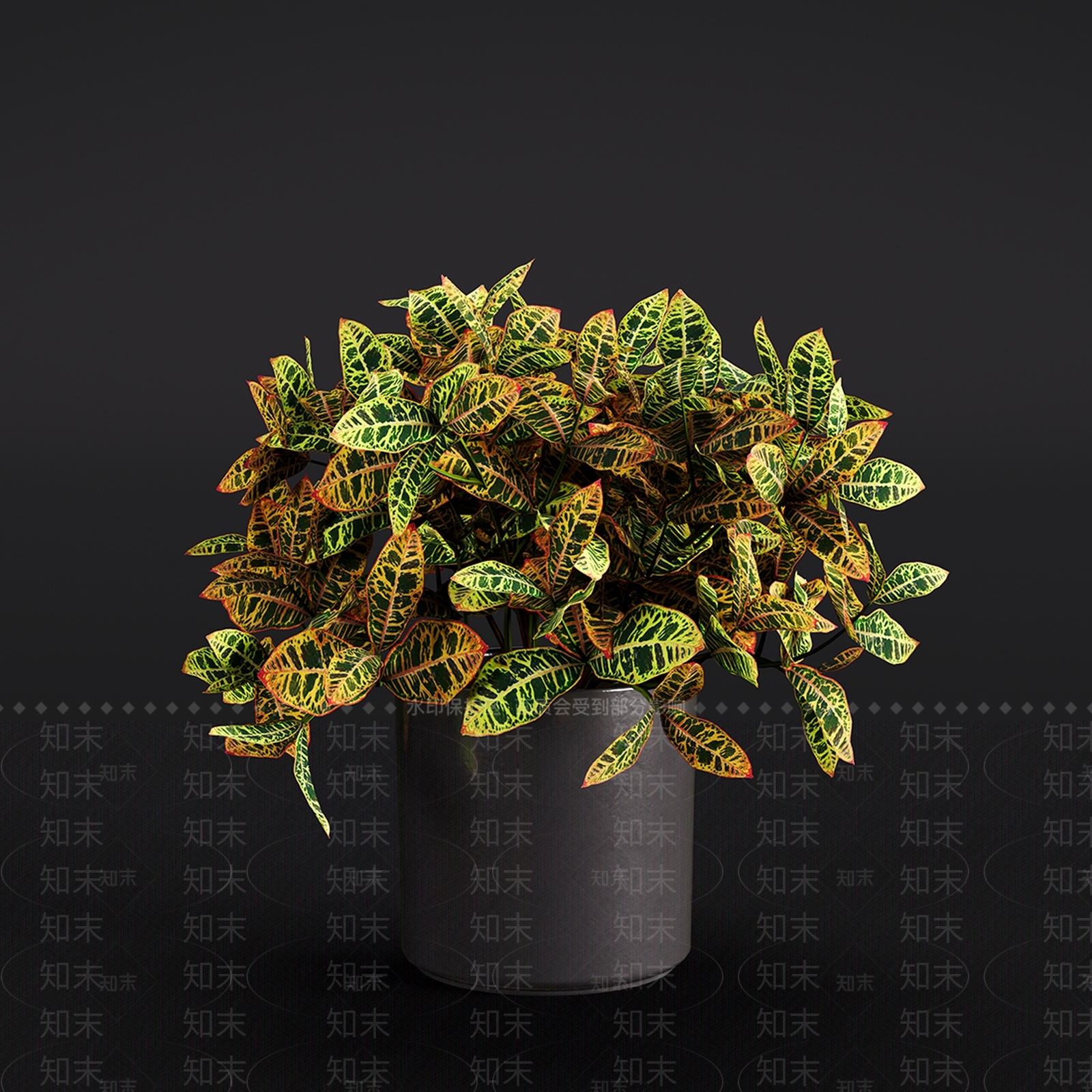 盆栽3D模型下载【ID:1179424043】