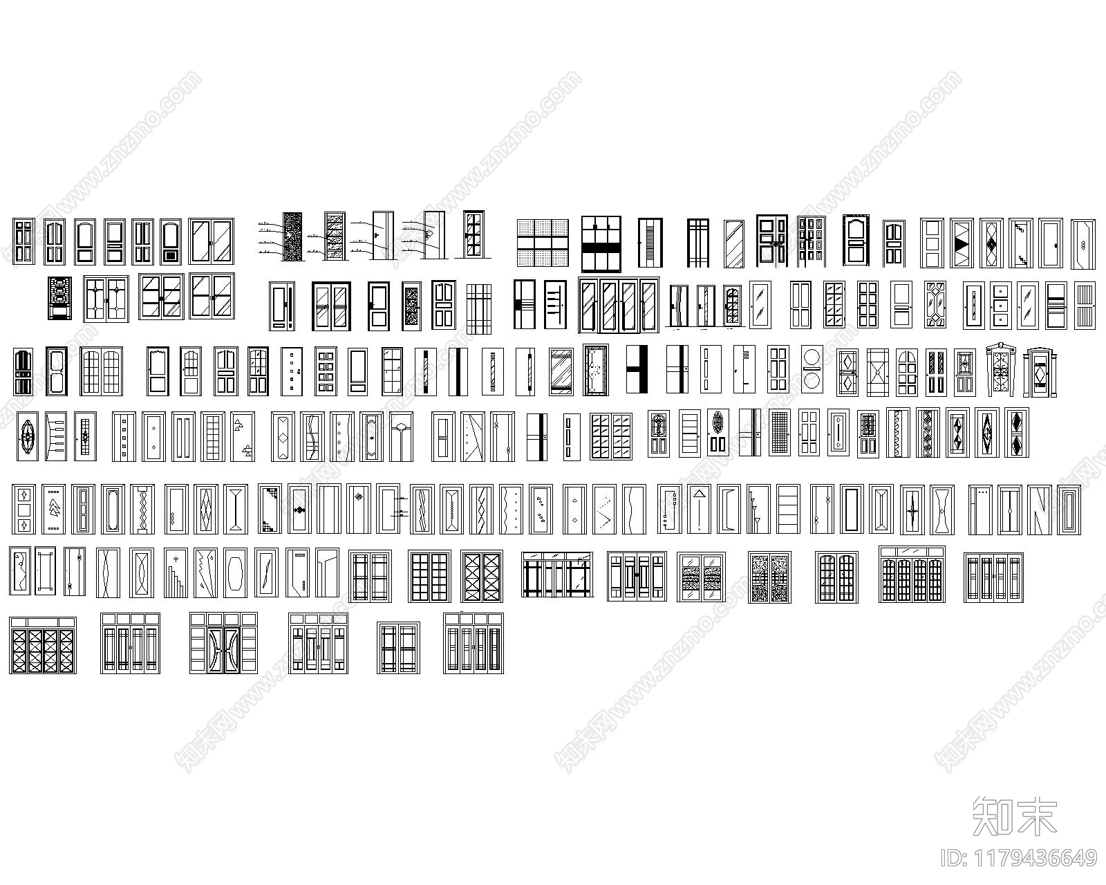 现代其他图库cad施工图下载【ID:1179436649】