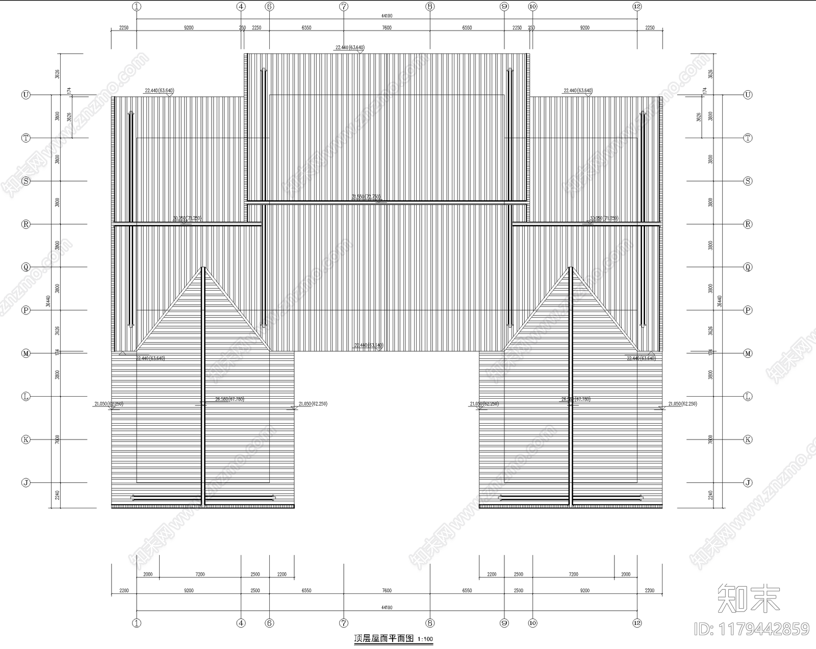 中式古建施工图下载【ID:1179442859】