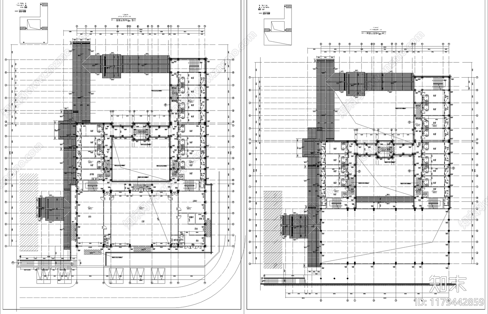 中式古建施工图下载【ID:1179442859】