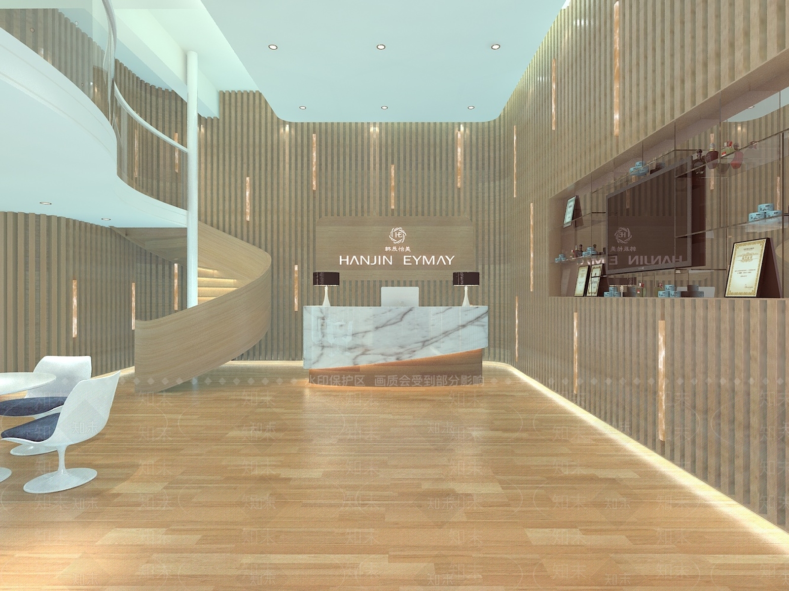 现代其他商业空间3D模型下载【ID:1179443812】