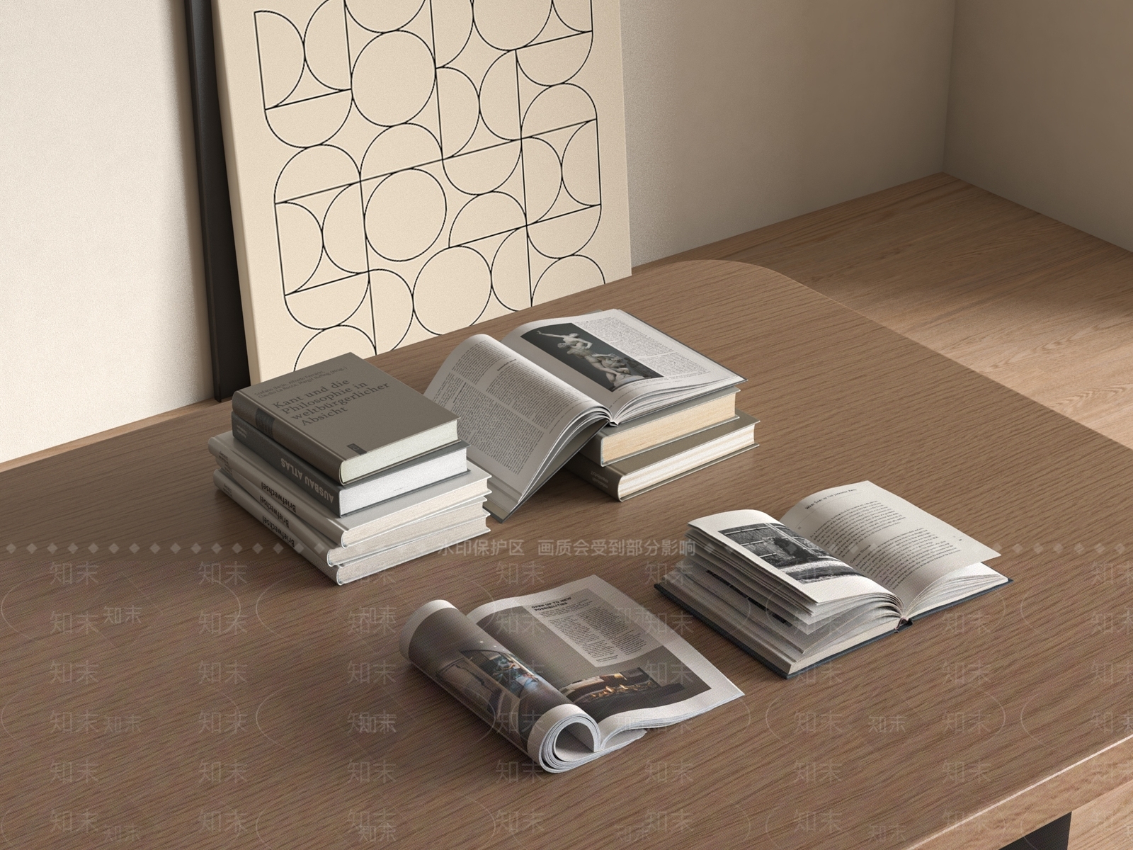 书籍3D模型下载【ID:1179449395】