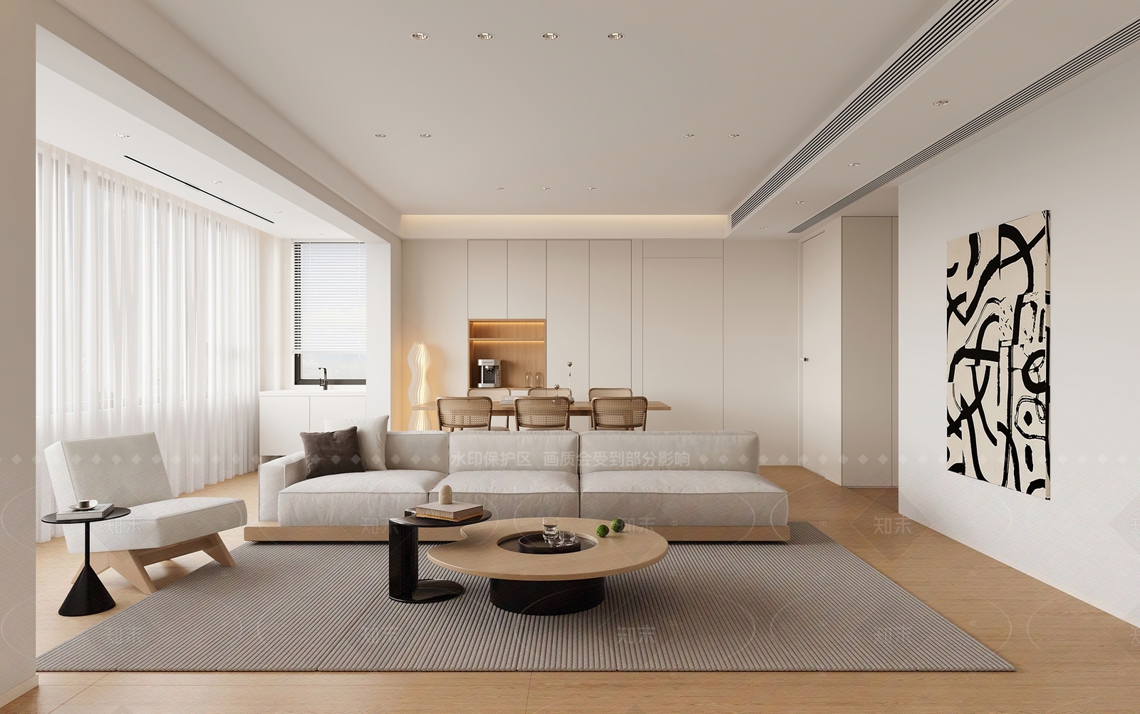 现代玄关3D模型下载【ID:1214925062】