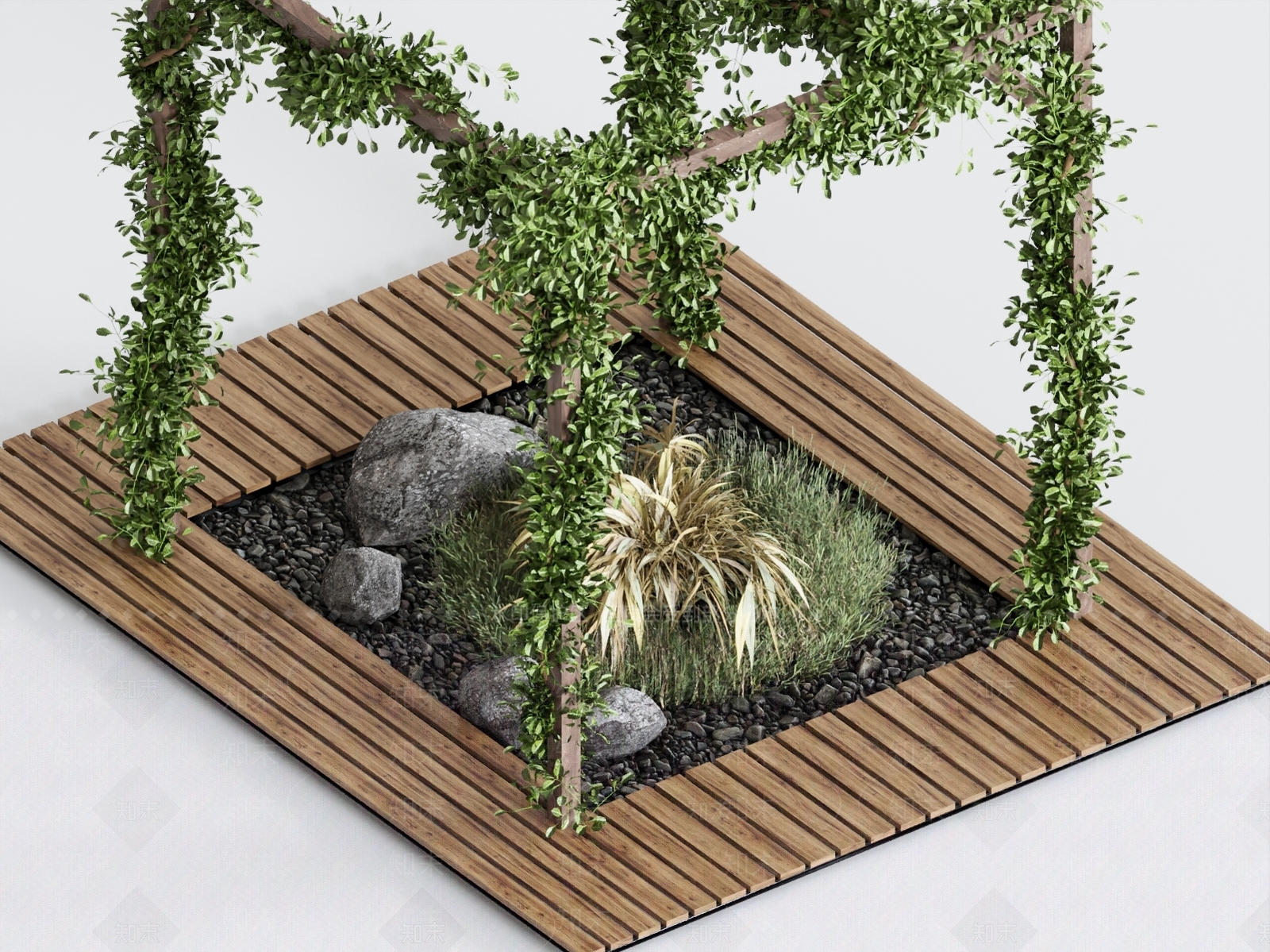 现代其他景观小品3D模型下载【ID:1179457992】