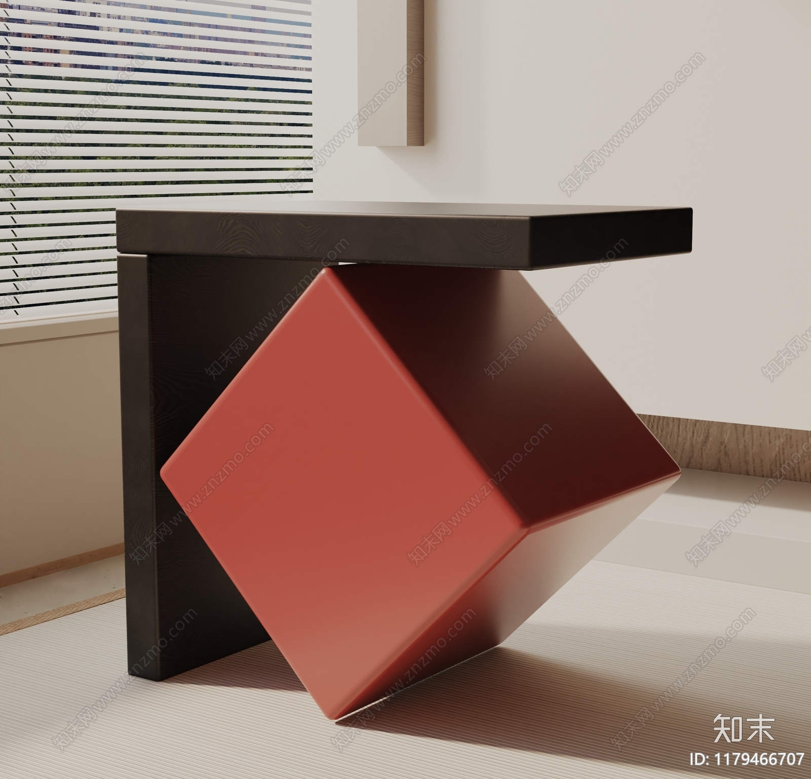 现代边几3D模型下载【ID:1179466707】