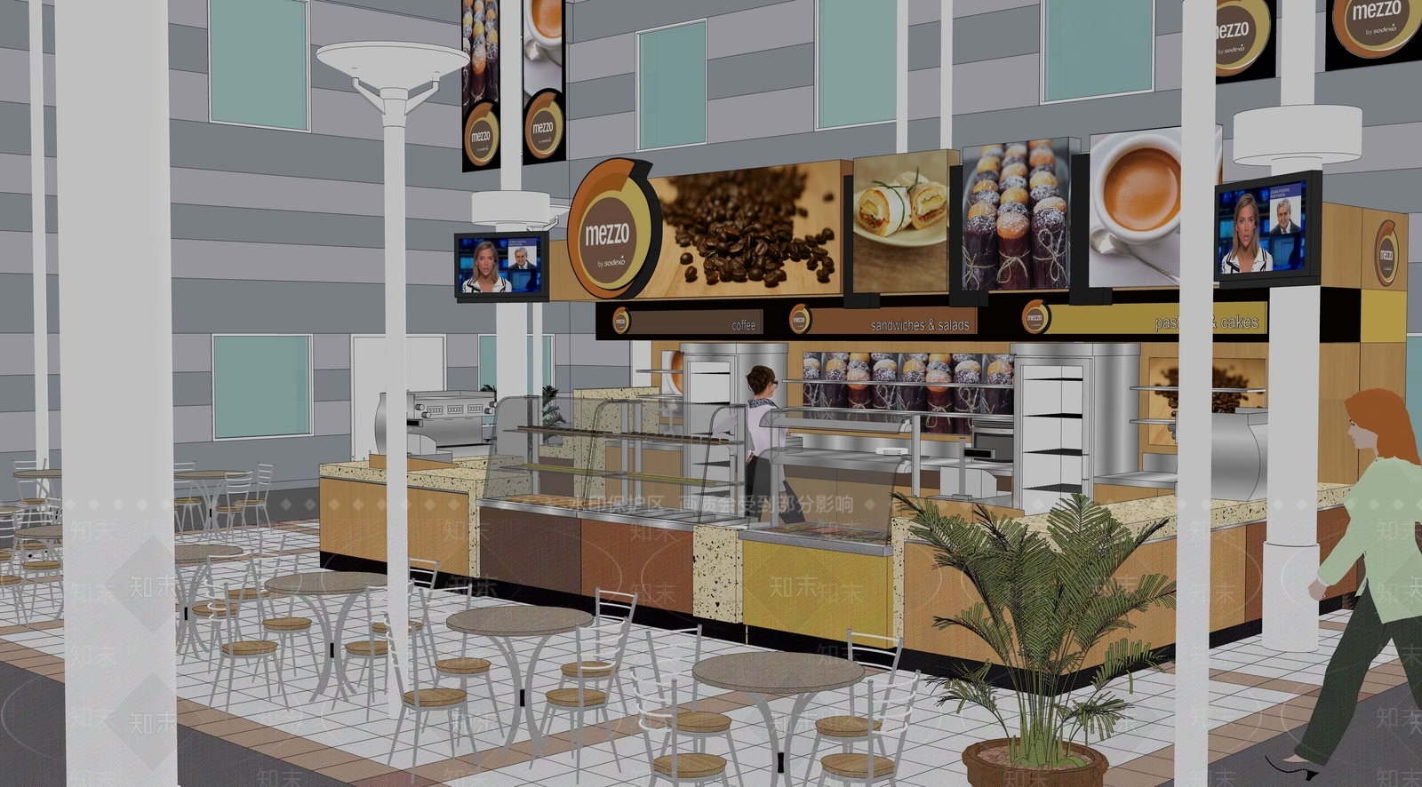 现代其他店铺SU模型下载【ID:1179481827】