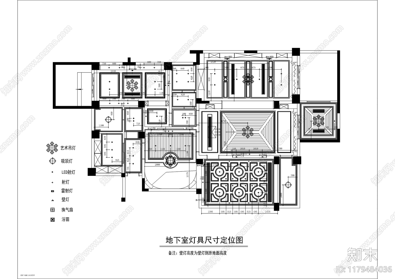 平层施工图下载【ID:1179484036】