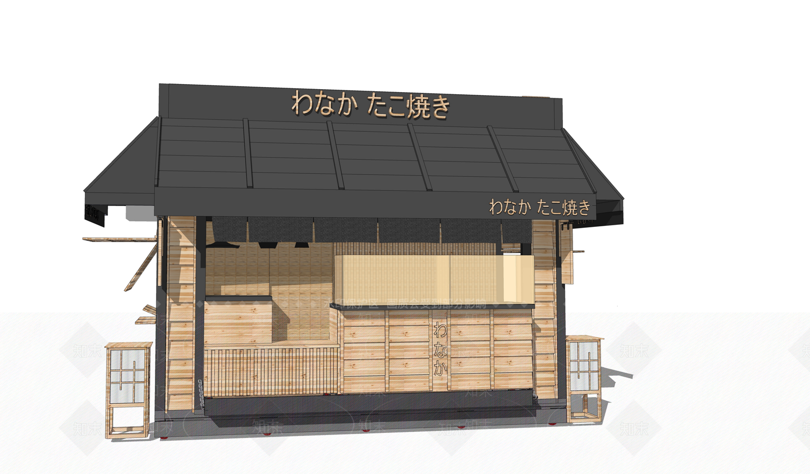 现代其他店铺SU模型下载【ID:1179484672】