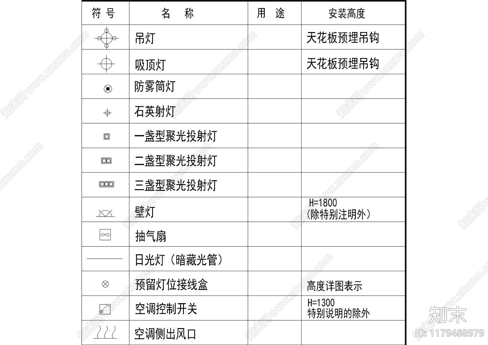 现代吊顶节点cad施工图下载【ID:1179488979】