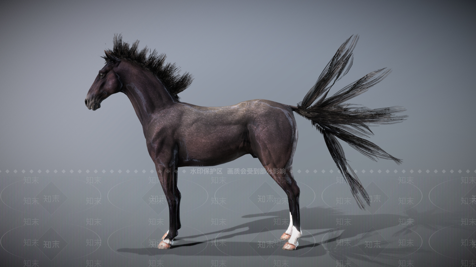 爬行类动物3D模型下载【ID:1179489092】