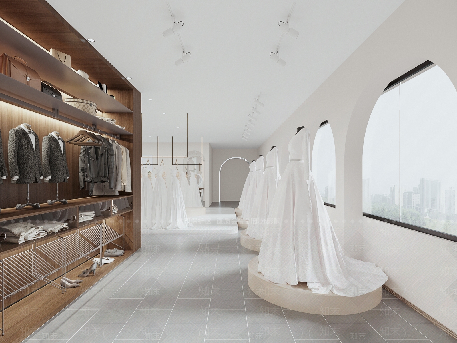 现代婚纱摄影店SU模型下载【ID:1179493860】