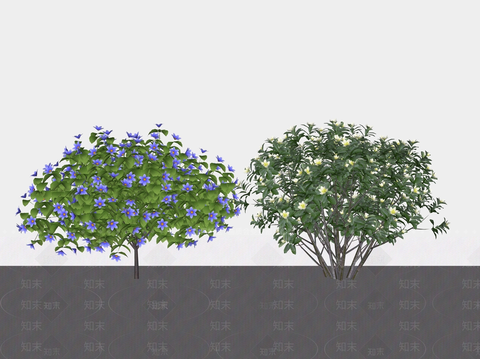 灌木SU模型下载【ID:1179493311】