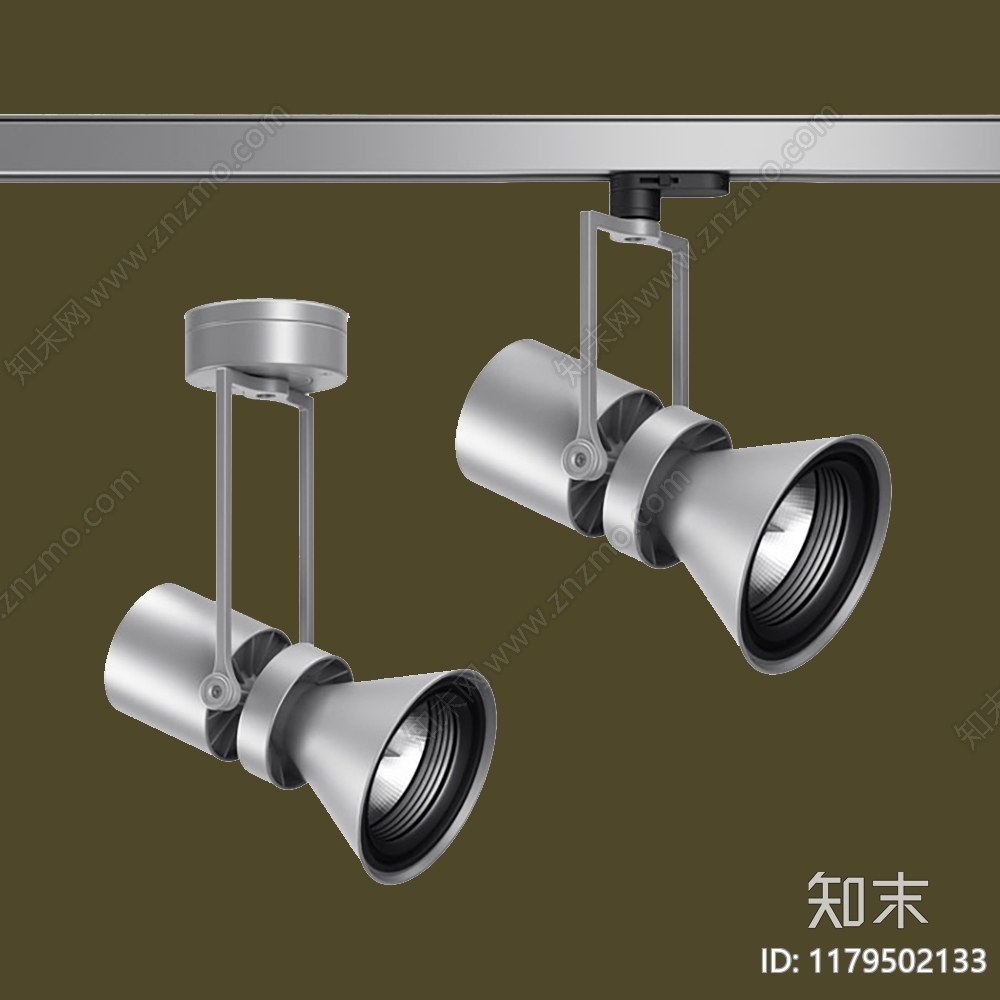 现代筒灯射灯SU模型下载【ID:1179502133】
