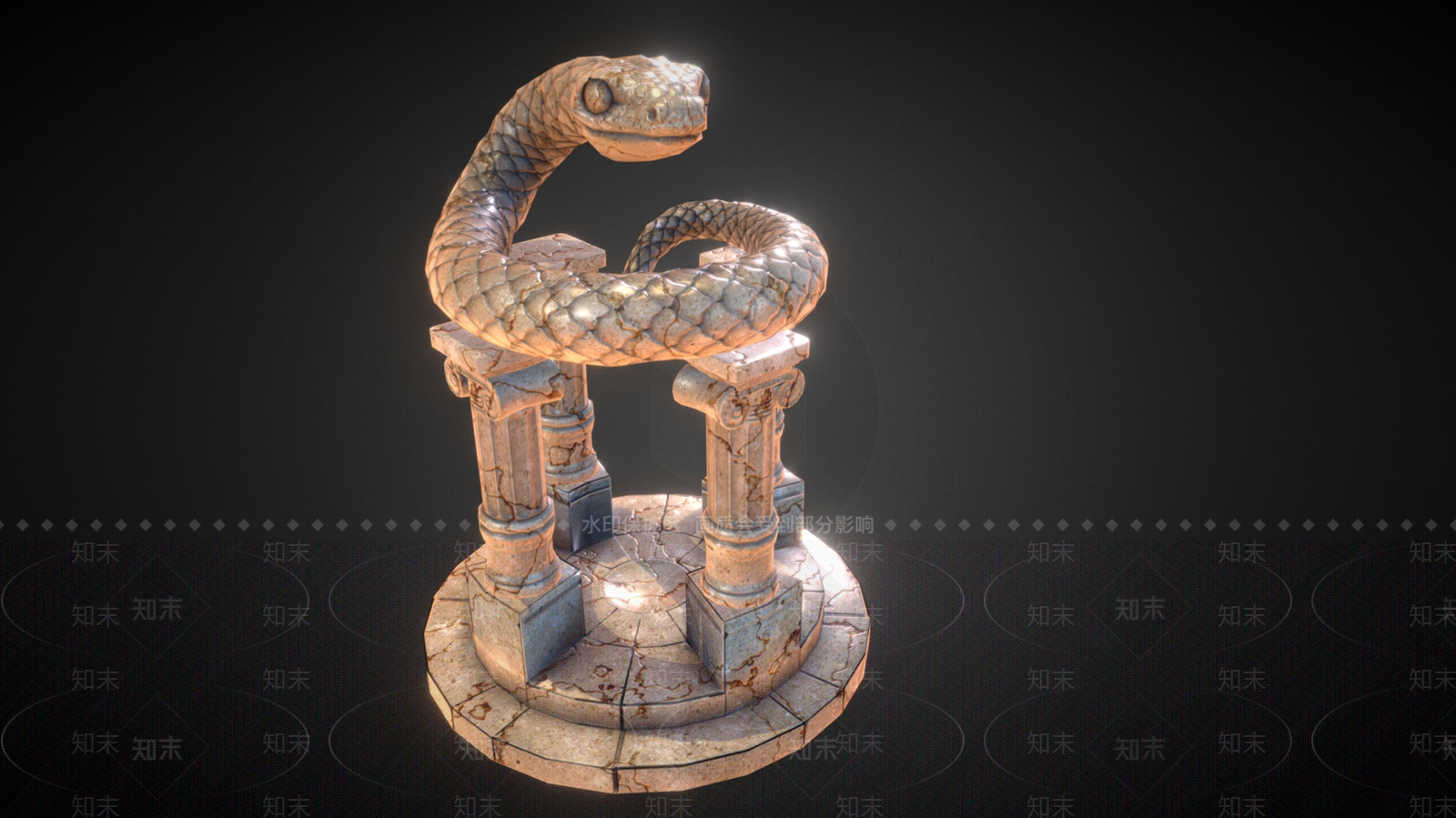 现代艺术风格建筑3D模型下载【ID:1179504734】