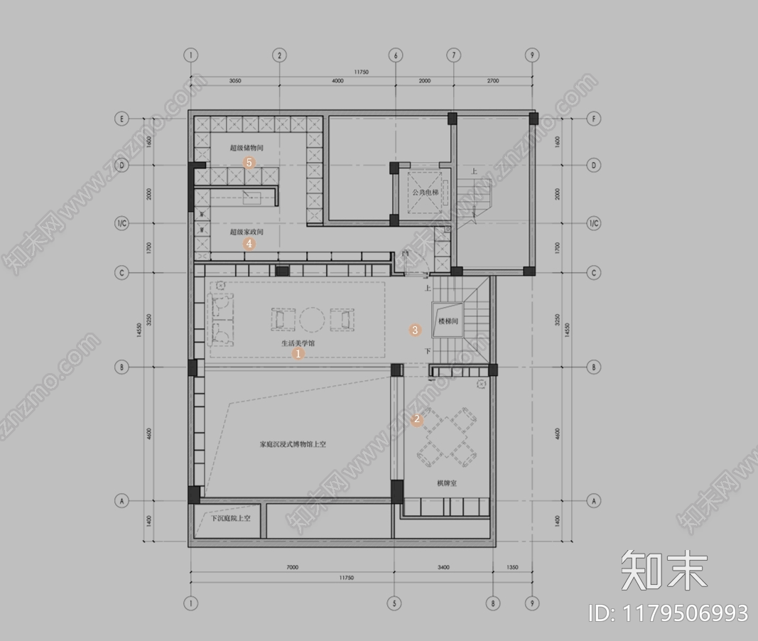 轻奢简约样板间下载【ID:1179506993】