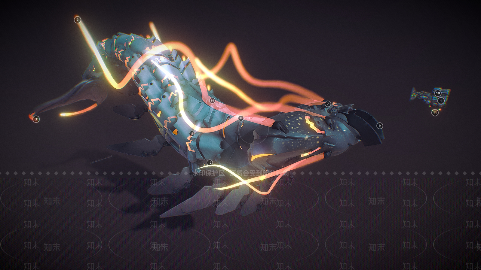其他动物3D模型下载【ID:1179507537】