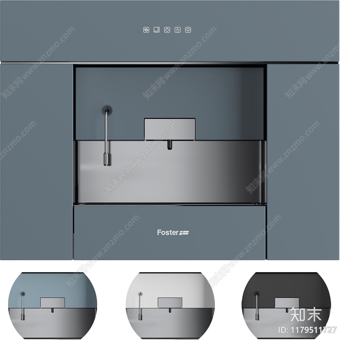 咖啡机3D模型下载【ID:1179511727】