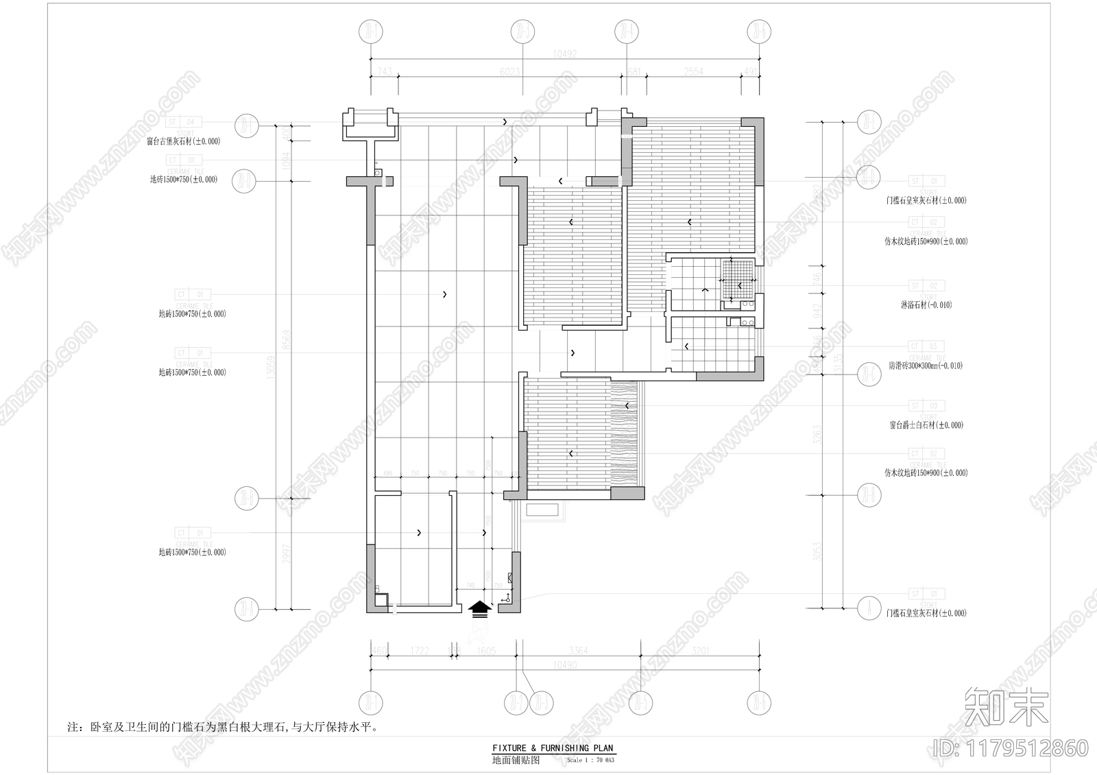 其他家装空间施工图下载【ID:1179512860】