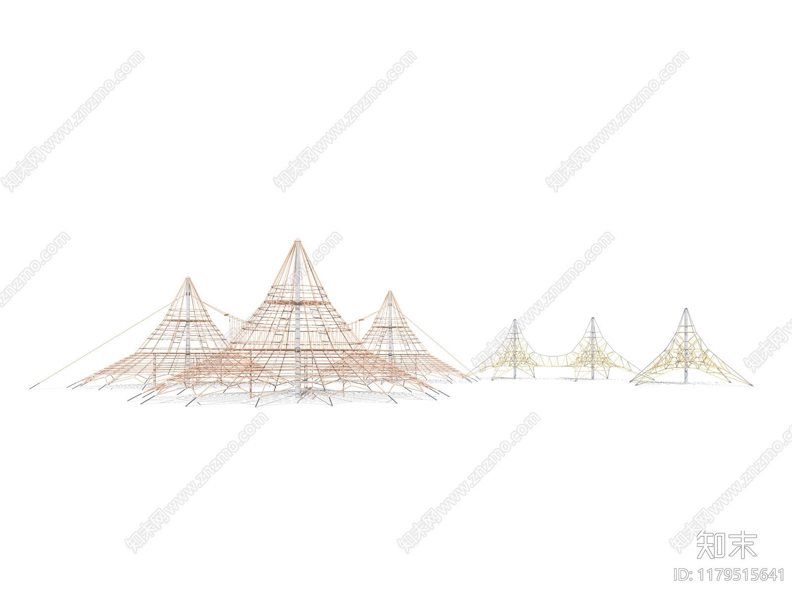 游乐设施SU模型下载【ID:1179515641】