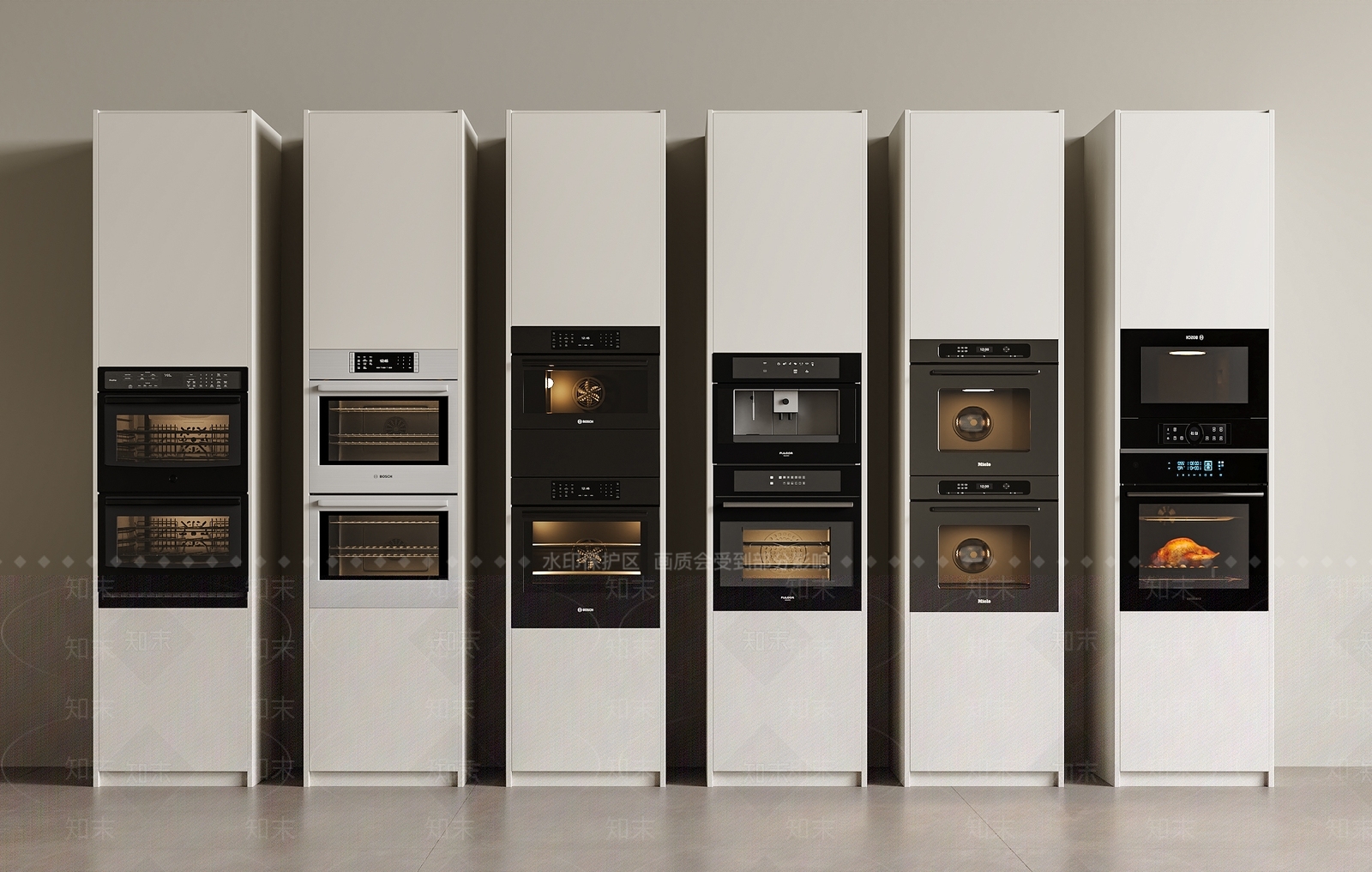 烤箱SU模型下载【ID:1179528451】