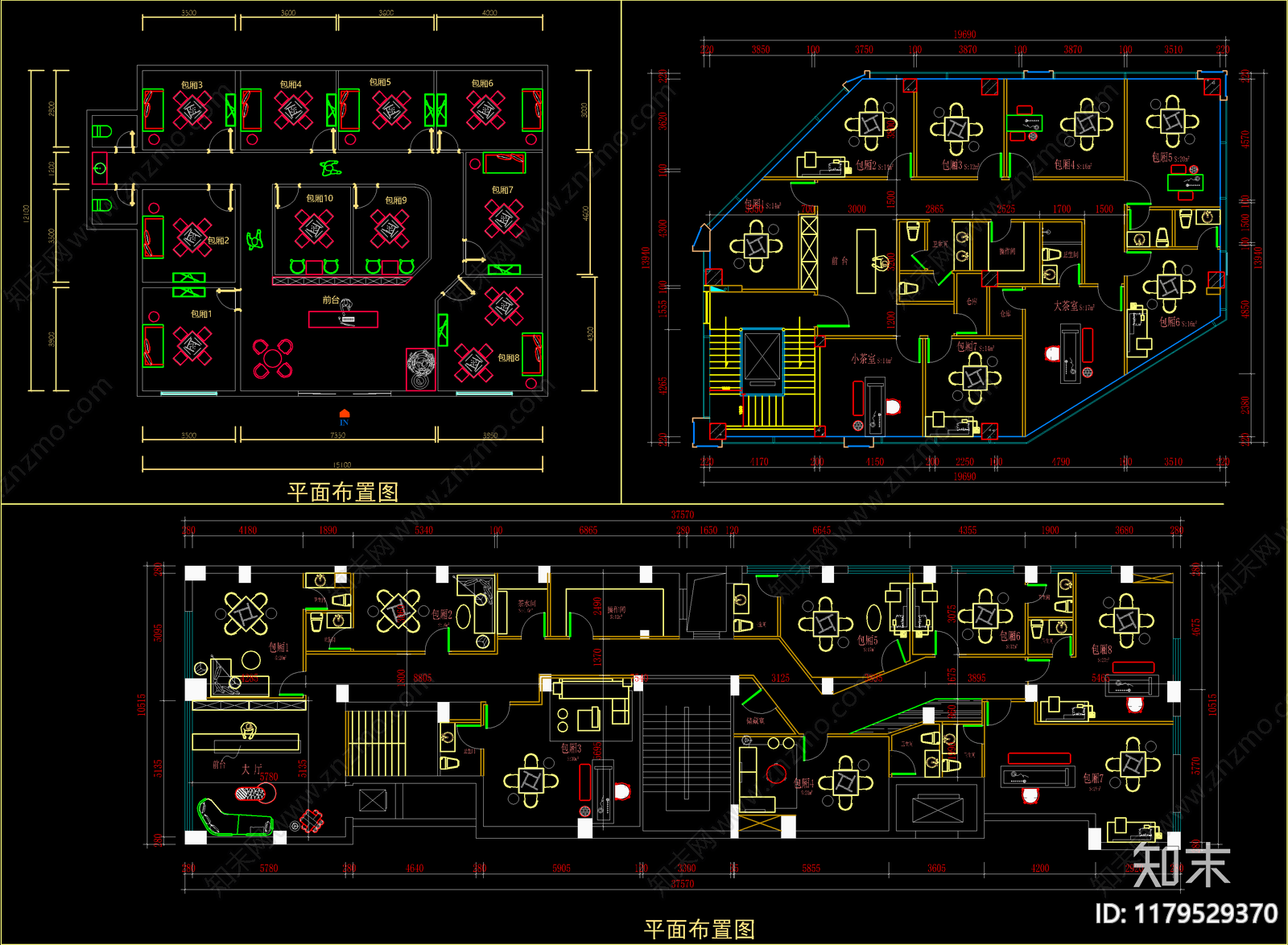 现代其他工装空间施工图下载【ID:1179529370】