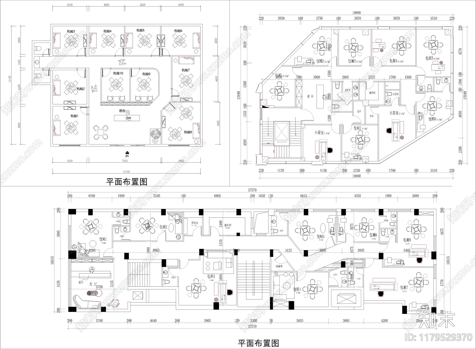 现代其他工装空间施工图下载【ID:1179529370】