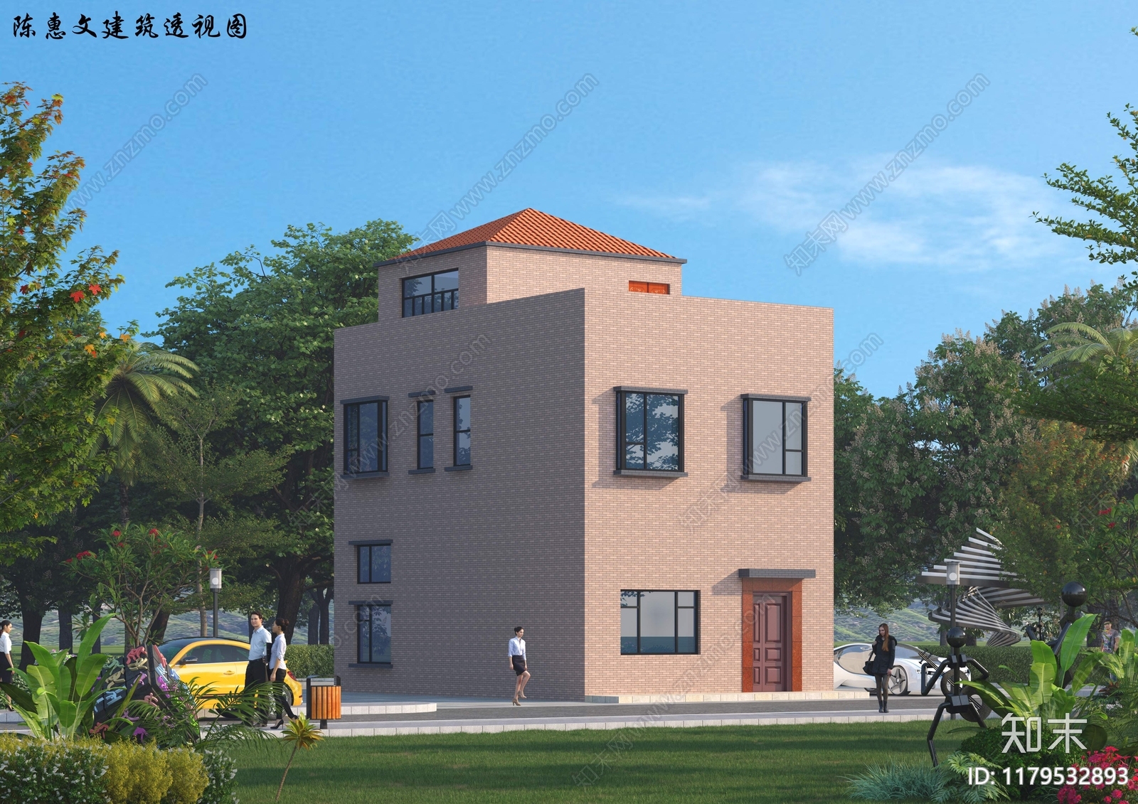 现代其他居住建筑施工图下载【ID:1179532893】