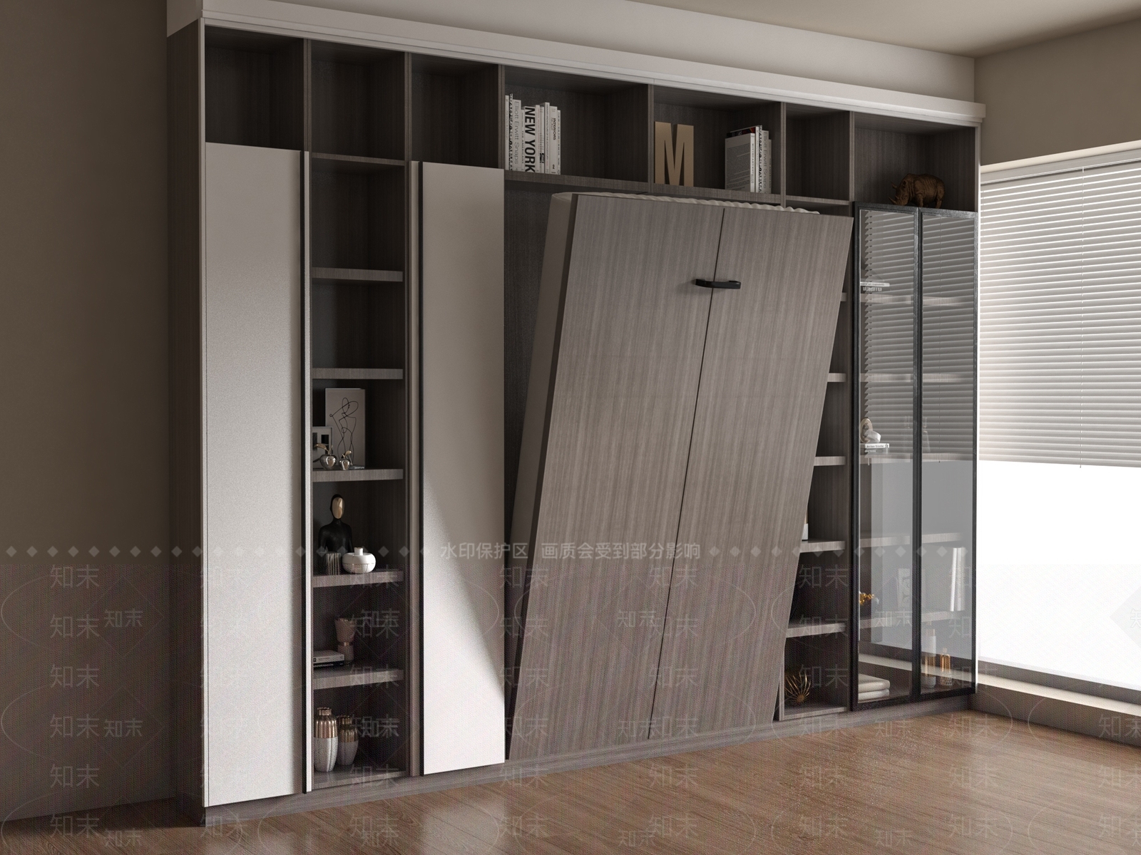 现代其他床3D模型下载【ID:1179549352】