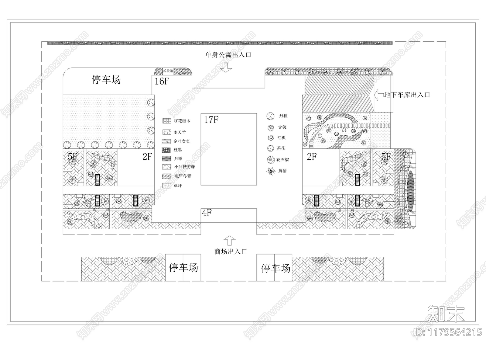 现代新中式展台施工图下载【ID:1179564215】