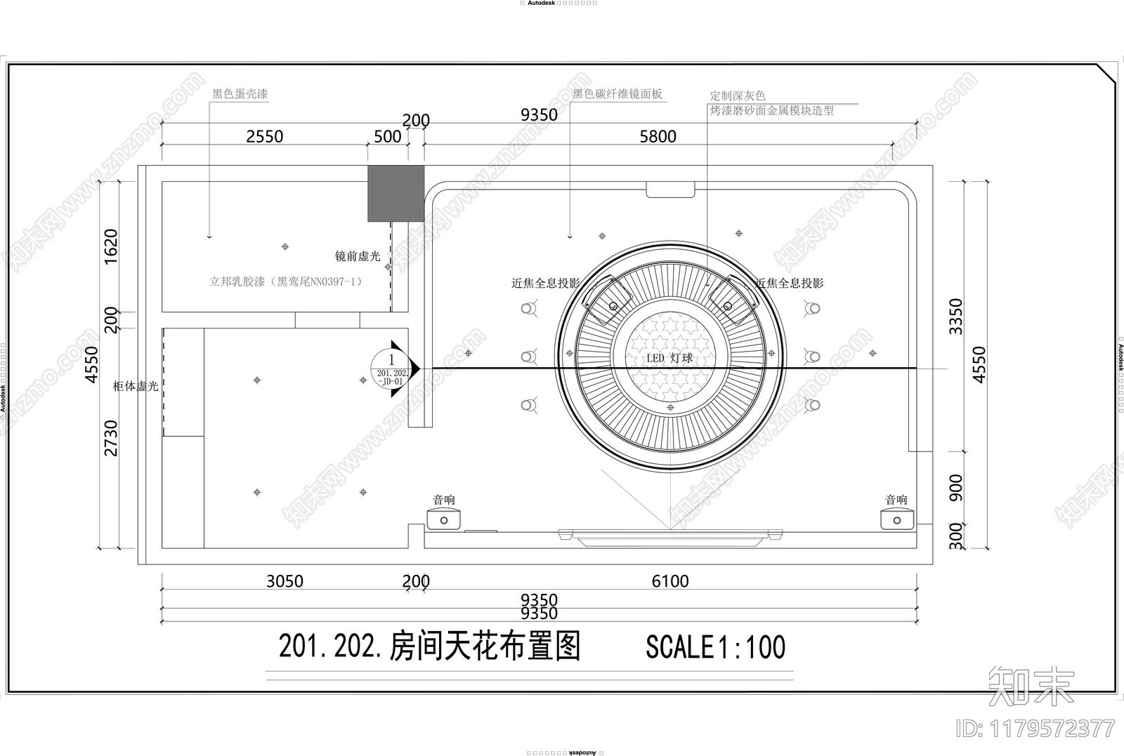 现代KTVcad施工图下载【ID:1179572377】