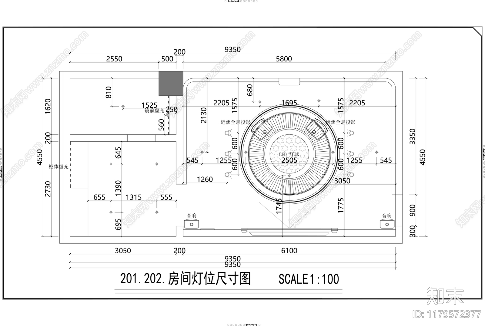 现代KTVcad施工图下载【ID:1179572377】