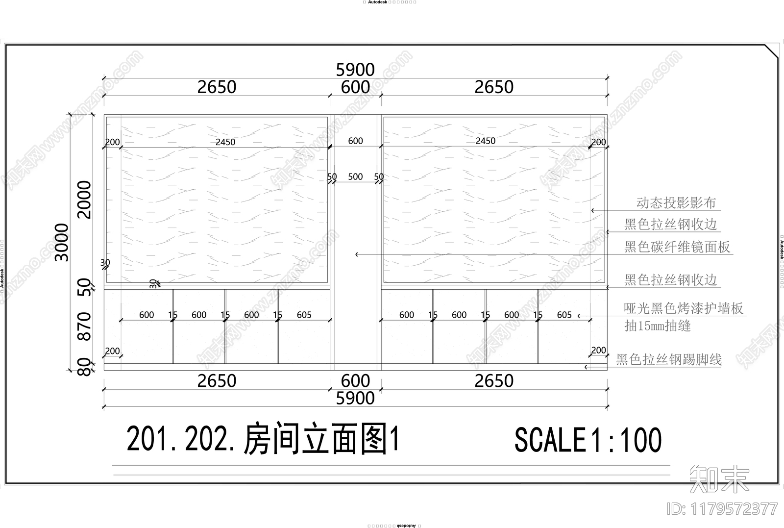 现代KTVcad施工图下载【ID:1179572377】