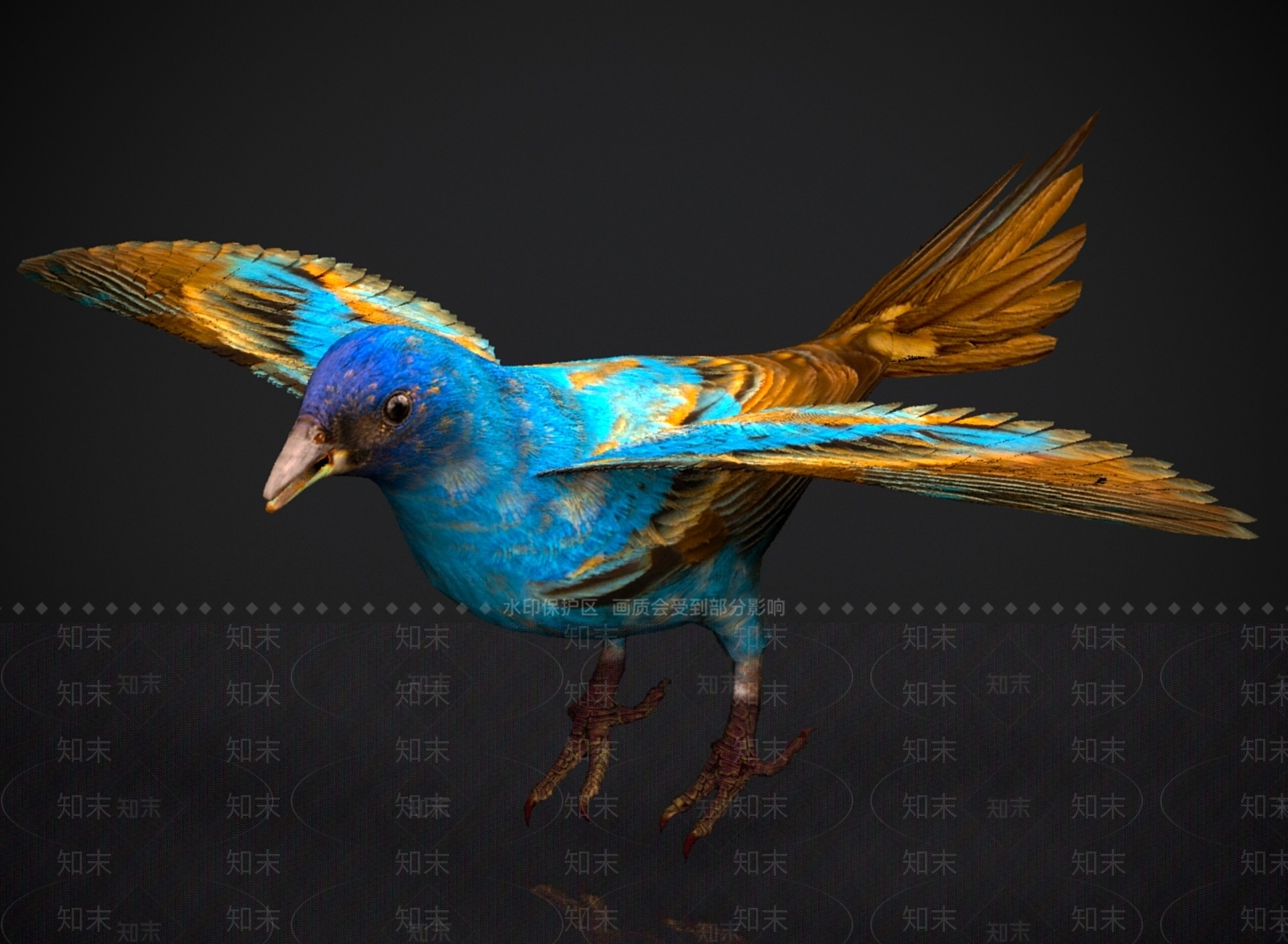 其他动物3D模型下载【ID:1179576434】