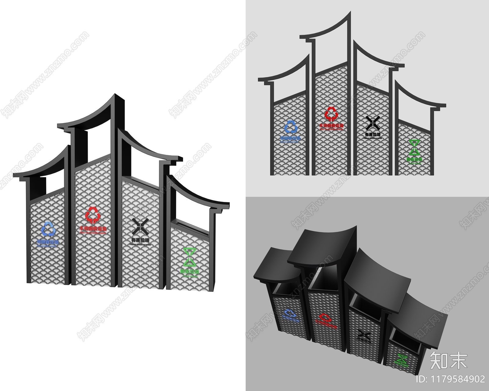 新中式中式其他五金件3D模型下载【ID:1179584902】