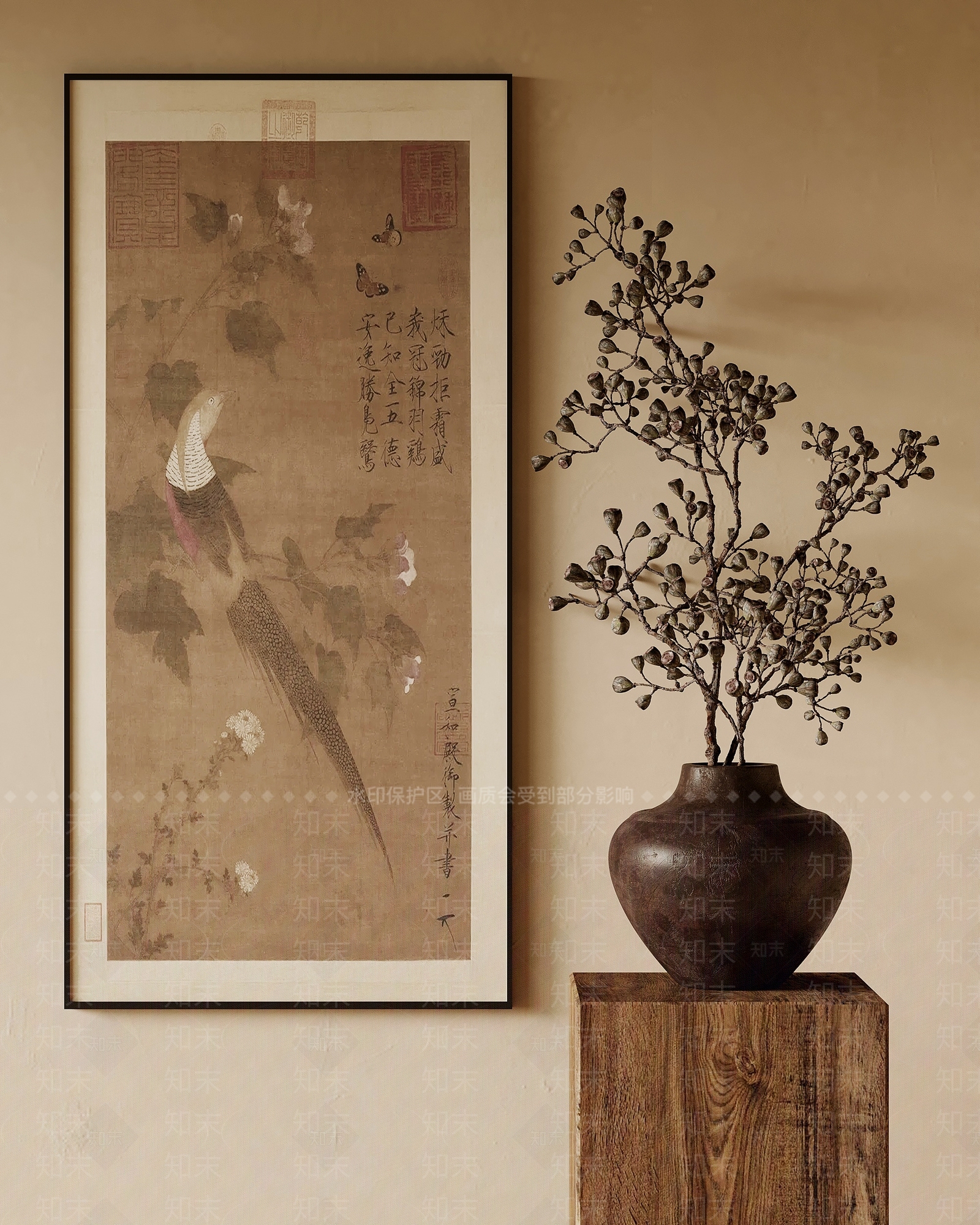 中式花瓶3D模型下载【ID:1179599732】