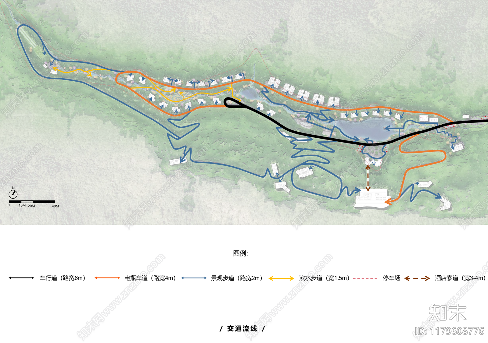 现代新中式旅游小镇景观下载【ID:1179608776】