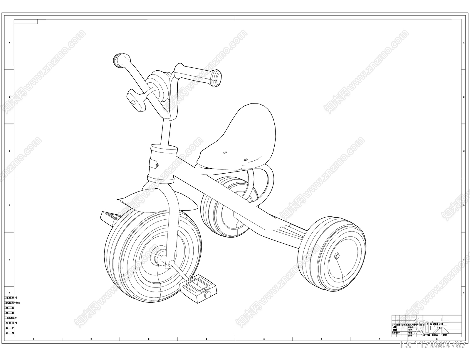 现代交通工具图库施工图下载【ID:1179609767】