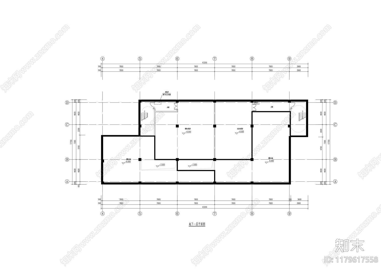 现代其他居住建筑施工图下载【ID:1179617558】