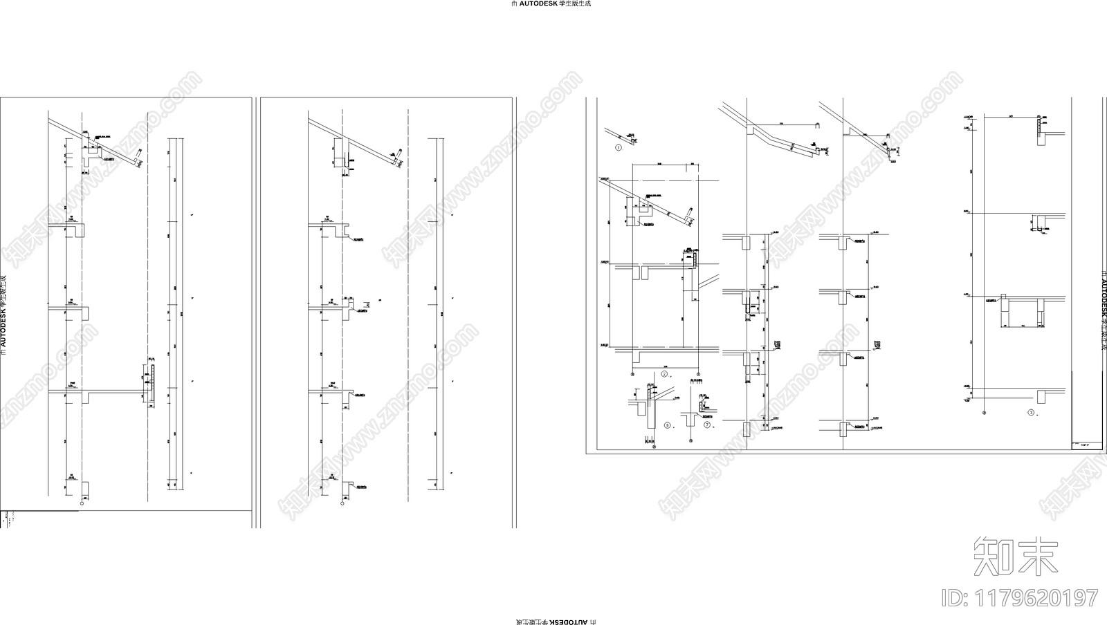 混凝土结构cad施工图下载【ID:1179620197】