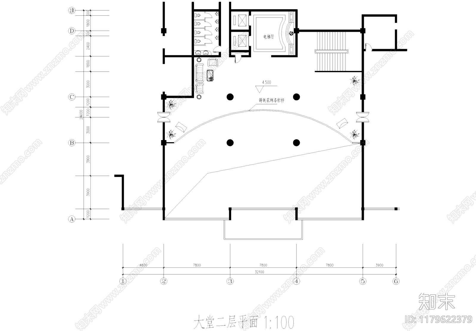 西餐厅施工图下载【ID:1179622379】