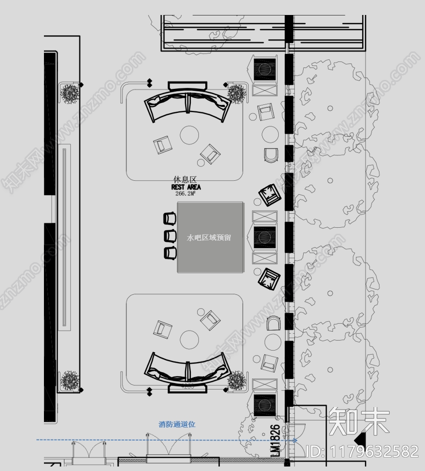 轻奢简约住宅公区下载【ID:1179632582】