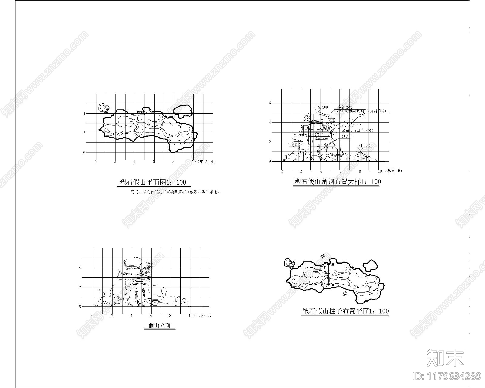 现代其他图库cad施工图下载【ID:1179634289】